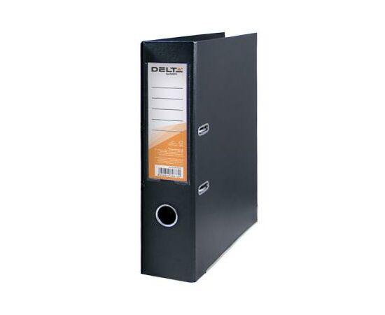 Папка - регистратор Delta by Axent double-sided PP 7,5 cм, assembled, black (D1712-01C)