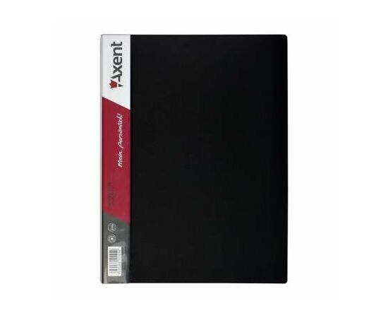 Папка с файлами Axent 30 sheet protectors, black (1030-01-А)