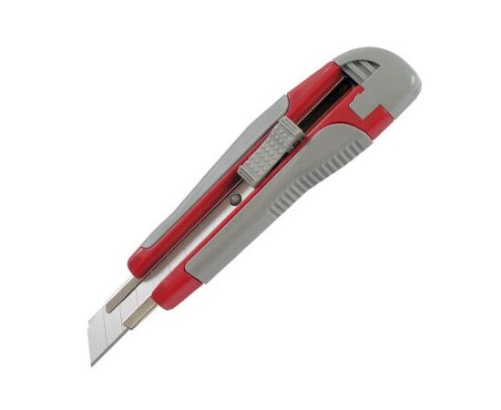 Нож канцелярский Axent 18мм, metal runners, rubber inserts (6702-А)