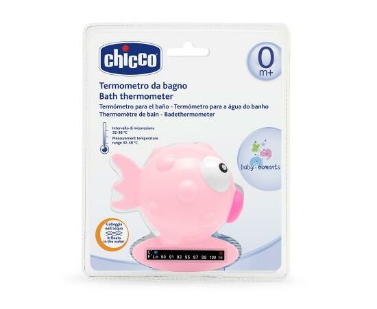 Термометр для води Chicco Рыбка розовый (06564.10)
