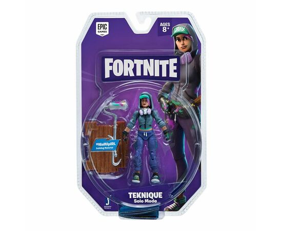 Фигурка для геймеров Jazwares Fortnite Solo Mode Teknique (FNT0015), изображение 2 Фигурка для геймеров Jazwares Fortnite Solo Mode Teknique (FNT0015), изображение 2
