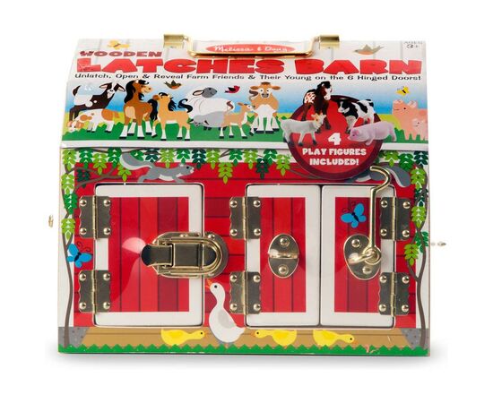 Розвиваюча іграшка Melissa&Doug Будиночок-сарай з тваринами (MD2564)
