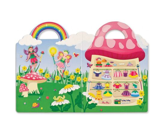 Набор для творчества Melissa&Doug Объемные многоразовые наклейки Феи (MD19414), изображение 2