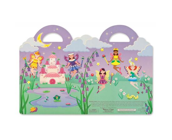 Набор для творчества Melissa&Doug Объемные многоразовые наклейки Феи (MD19414), изображение 3