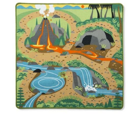 Детский коврик Melissa&Doug с динозаврами (MD19427)