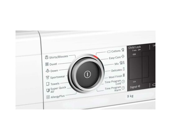 Сушильная машина Bosch WTX87M90UA, изображение 5 Сушильная машина Bosch WTX87M90UA, изображение 5