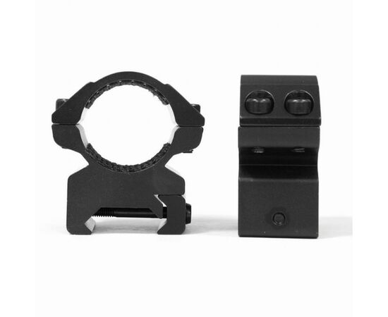 Крепление для прицела Hawke Matchmount 1" Weaver Med (921183), изображение 2 Крепление для прицела Hawke Matchmount 1" Weaver Med (921183), изображение 2