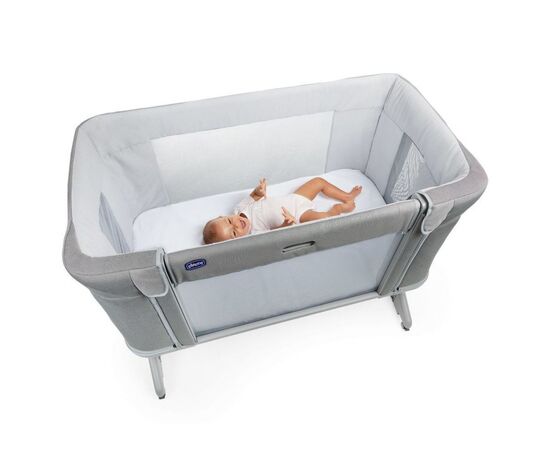 Кроватка Chicco 3 в 1 Next2Me Forever light gray (79650.19), изображение 7 Кроватка Chicco 3 в 1 Next2Me Forever light gray (79650.19), изображение 7
