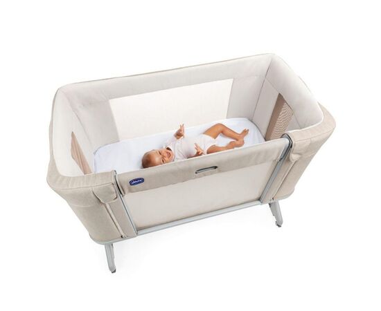 Кроватка Chicco 3 в 1 Next2Me Forever beige (79650.87), изображение 2 Кроватка Chicco 3 в 1 Next2Me Forever beige (79650.87), изображение 2