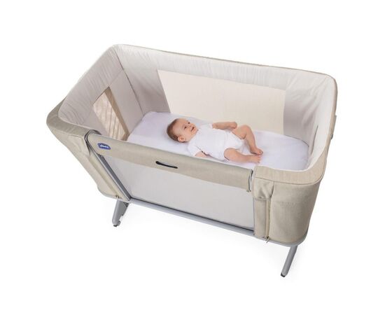 Кроватка Chicco 3 в 1 Next2Me Forever beige (79650.87), изображение 3 Кроватка Chicco 3 в 1 Next2Me Forever beige (79650.87), изображение 3