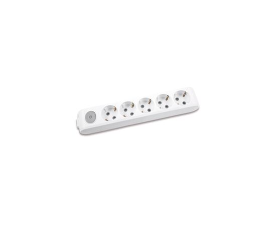 Колодка для удлинителя Panasonic X-tendia із заземленням 5 гнізд (WLTA04502GR-UA)