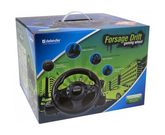 Руль Defender Forsage Drift GT (64370), изображение 4 Руль Defender Forsage Drift GT (64370), изображение 4