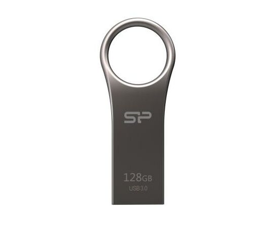 USB флеш накопитель Silicon Power 128GB Jewel J80 Titanium USB 3.0 (SP128GBUF3J80V1T)