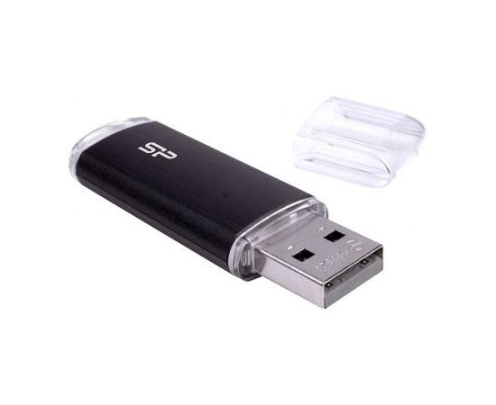 USB флеш накопитель Silicon Power 8GB Ultima U02 Black USB 2.0 (SP008GBUF2U02V1K), изображение 4 USB флеш накопитель Silicon Power 8GB Ultima U02 Black USB 2.0 (SP008GBUF2U02V1K), изображение 4