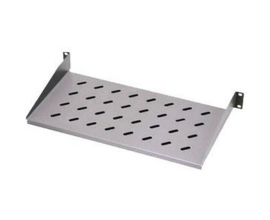 Полка 19" Hypernet 1U глуб. 280мм, цвет серый (CS-280-1U)