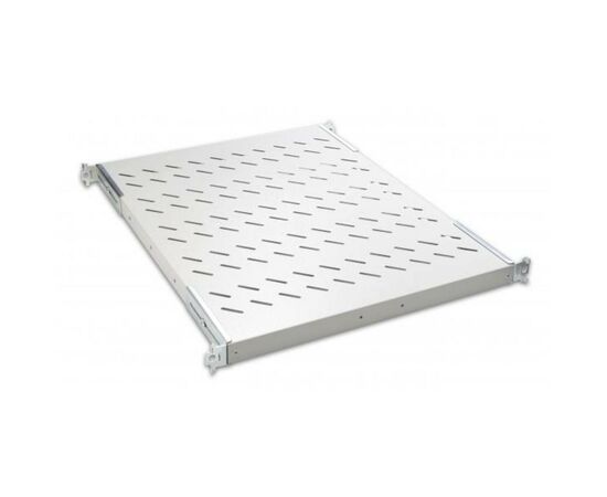 Полка 19" Hypernet 1U глуб. 400мм, в шкафы глубиной 600мм, цвет серый (U-FS-60)