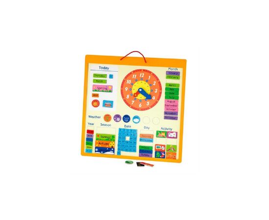 Розвиваюча іграшка Viga Toys Календар магнітний англ. (50377)