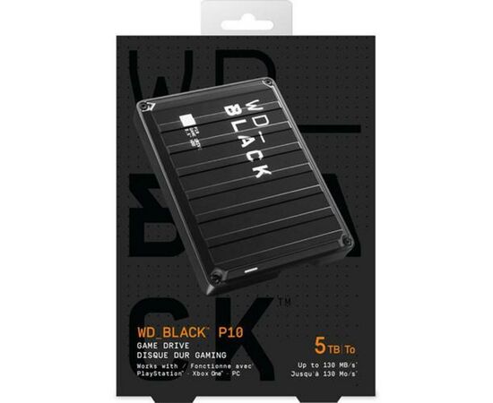 Внешний жесткий диск 2.5" 5TB WD (WDBA3A0050BBK-WESN), изображение 7 Внешний жесткий диск 2.5" 5TB WD (WDBA3A0050BBK-WESN), изображение 7