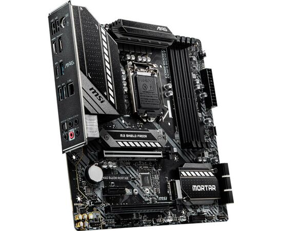 Материнская плата MSI MAG B460M MORTAR, изображение 4 Материнская плата MSI MAG B460M MORTAR, изображение 4