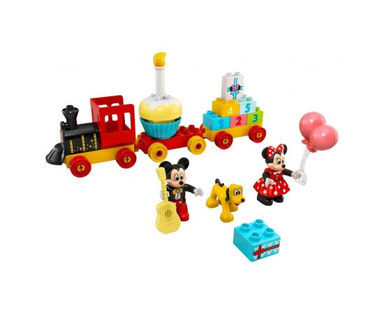 Конструктор LEGO DUPLO Disney Праздничный поезд Микки и Минни 22 детали (10941), изображение 2 Конструктор LEGO DUPLO Disney Праздничный поезд Микки и Минни 22 детали (10941), изображение 2