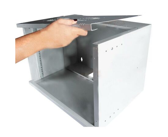 Шафа настінна Hypernet 7U 19" 540x400 SOHO (WMNC-40-7U-SOHO-FLAT), зображення 7 Шафа настінна Hypernet 7U 19" 540x400 SOHO (WMNC-40-7U-SOHO-FLAT), зображення 7