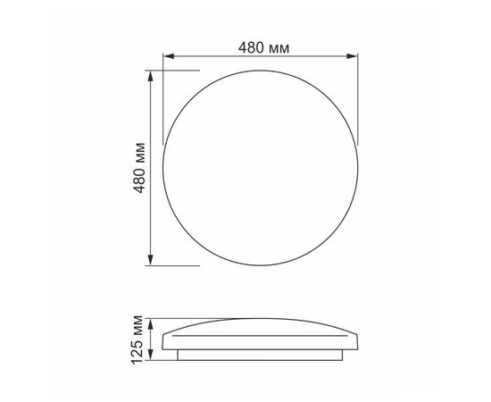 Светильник Videx LED DROP 72W 28 (VL-CLS2031-72), изображение 9 Светильник Videx LED DROP 72W 28 (VL-CLS2031-72), изображение 9
