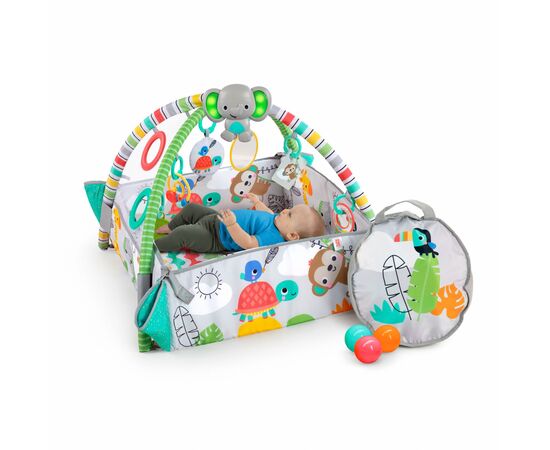 Детский коврик Bright Starts 5 в 1 Totally Tropical (12624), изображение 5 Детский коврик Bright Starts 5 в 1 Totally Tropical (12624), изображение 5