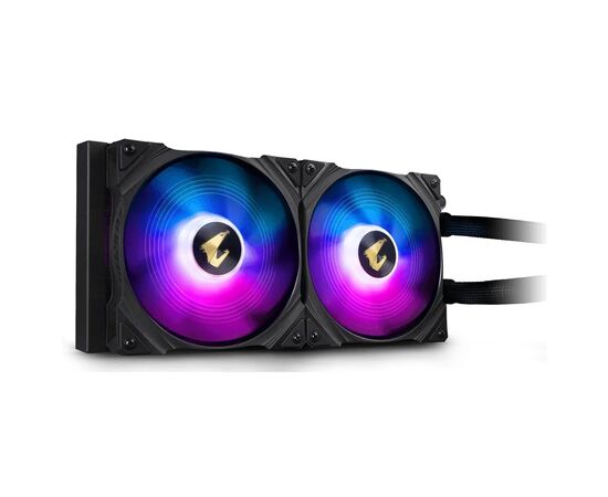 Система водного охлаждения GIGABYTE AORUS WATERFORCE 280, изображение 2 Система водного охлаждения GIGABYTE AORUS WATERFORCE 280, изображение 2