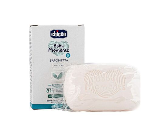 Детское мыло Chicco мягкая пена Baby Moments, 100 г (10398.00)