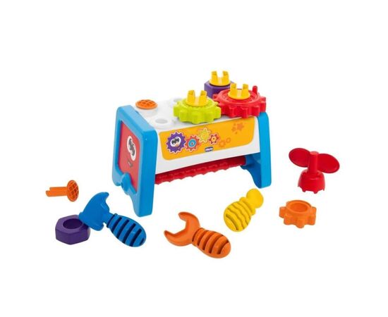 Развивающая игрушка Chicco Gear & Workbench (10062.00), изображение 3 Развивающая игрушка Chicco Gear & Workbench (10062.00), изображение 3