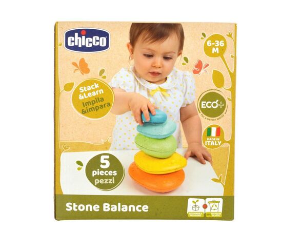 Развивающая игрушка Chicco Балансирующие камешки (10492.00), изображение 3 Развивающая игрушка Chicco Балансирующие камешки (10492.00), изображение 3