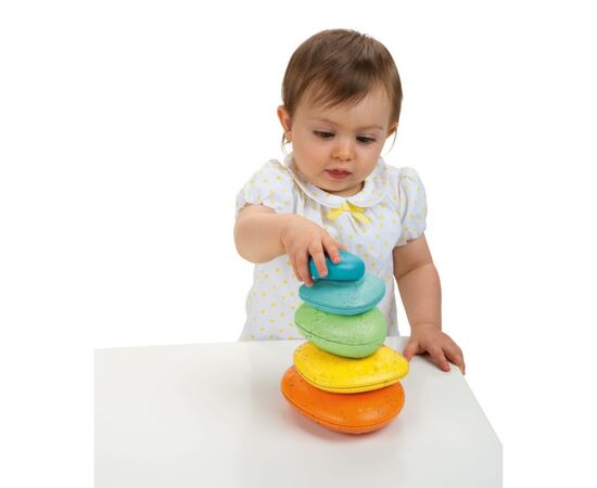Развивающая игрушка Chicco Балансирующие камешки (10492.00), изображение 5 Развивающая игрушка Chicco Балансирующие камешки (10492.00), изображение 5