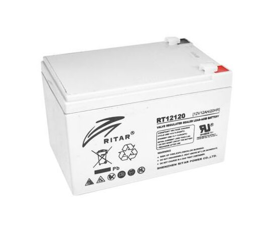 Батарея к ИБП Ritar AGM RT12120, 12V-12Ah (RT12120)