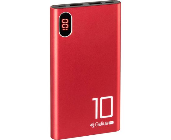 Батарея универсальная Gelius Pro CoolMini GP-PB10-005 10 000 mAh 2.1A Red (72160), изображение 8 Батарея универсальная Gelius Pro CoolMini GP-PB10-005 10 000 mAh 2.1A Red (72160), изображение 8