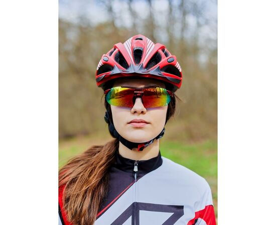 Шлем Velotrade с козырьком СIGNA WT-036 красный L (58-61см) (HEAD-013), изображение 2 Шлем Velotrade с козырьком СIGNA WT-036 красный L (58-61см) (HEAD-013), изображение 2