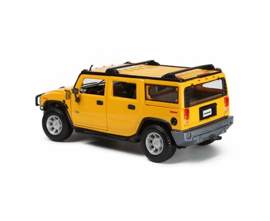 Машина Maisto Hummer H2 SUV 2003 (1:27) жовтий (31231 yellow), зображення 2 Машина Maisto Hummer H2 SUV 2003 (1:27) жовтий (31231 yellow), зображення 2