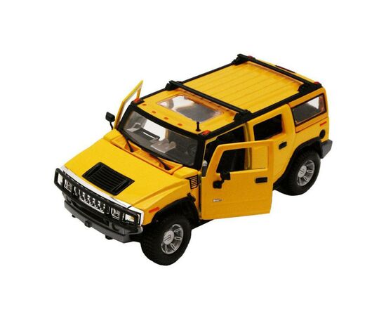 Машина Maisto Hummer H2 SUV 2003 (1:27) жовтий (31231 yellow), зображення 3 Машина Maisto Hummer H2 SUV 2003 (1:27) жовтий (31231 yellow), зображення 3