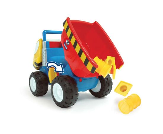 Развивающая игрушка Wow Toys Самосвал Дадли (10190), изображение 7 Развивающая игрушка Wow Toys Самосвал Дадли (10190), изображение 7