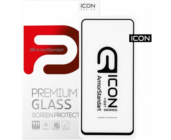 Стекло защитное Armorstandart Icon Xiaomi Redmi Note 9s/9 Pro/9 Pro Max Black (ARM56278-GIC-BK)