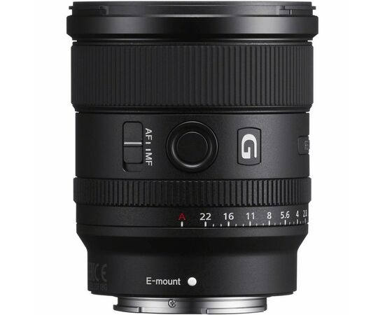 Объектив Sony 20mm, f/1.8 G для камер NEX FF (SEL20F18G.SYX), изображение 3 Объектив Sony 20mm, f/1.8 G для камер NEX FF (SEL20F18G.SYX), изображение 3