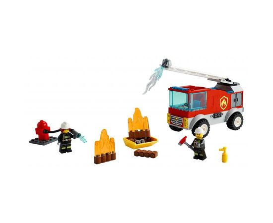 Конструктор LEGO City Fire Пожарная машина с лестницей 88 деталей (60280), изображение 2 Конструктор LEGO City Fire Пожарная машина с лестницей 88 деталей (60280), изображение 2