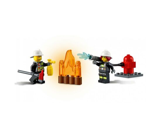 Конструктор LEGO City Fire Пожарная машина с лестницей 88 деталей (60280), изображение 4 Конструктор LEGO City Fire Пожарная машина с лестницей 88 деталей (60280), изображение 4
