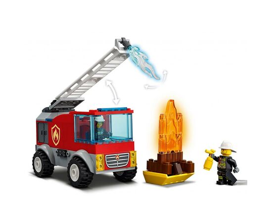 Конструктор LEGO City Fire Пожарная машина с лестницей 88 деталей (60280), изображение 5 Конструктор LEGO City Fire Пожарная машина с лестницей 88 деталей (60280), изображение 5