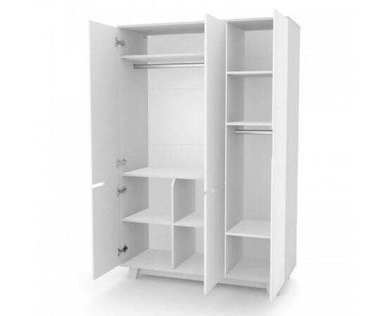 Шкаф Верес Manhattan 1200 бело-серая (39.35.2.17), изображение 2 Шкаф Верес Manhattan 1200 бело-серая (39.35.2.17), изображение 2