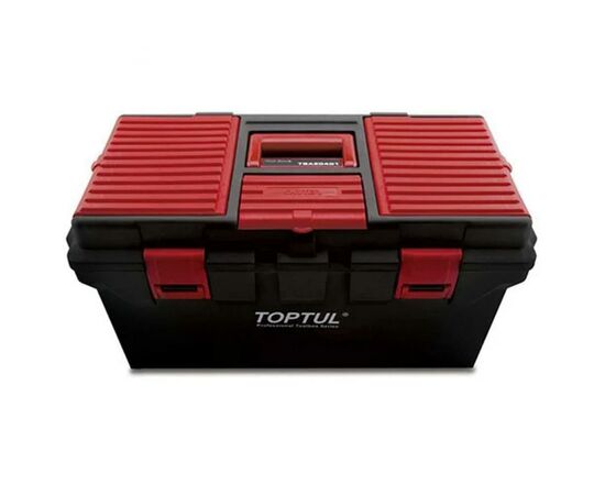 Ящик для инструментов Toptul пластиковый 4 секции 556x278x270 (TBAE0401)