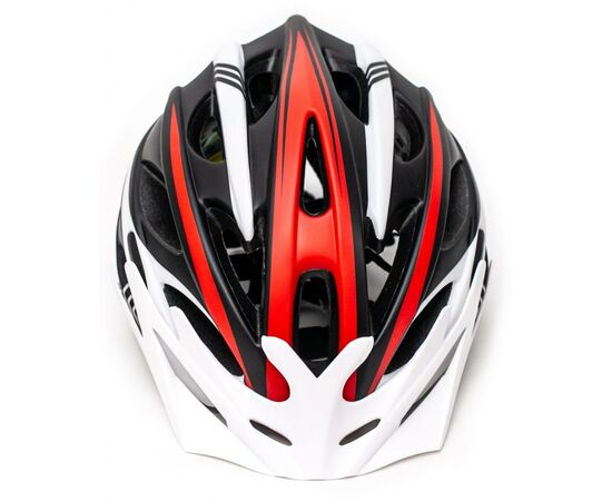 Шлем Cigna WT-016 L 58-61 см Black/White/Red (HEAD-037), изображение 3 Шлем Cigna WT-016 L 58-61 см Black/White/Red (HEAD-037), изображение 3