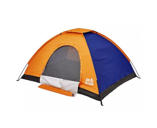 Палатка Skif Outdoor Adventure I 200x150 cm Orange/Blue (SOTSL150OB), изображение 2 Палатка Skif Outdoor Adventure I 200x150 cm Orange/Blue (SOTSL150OB), изображение 2