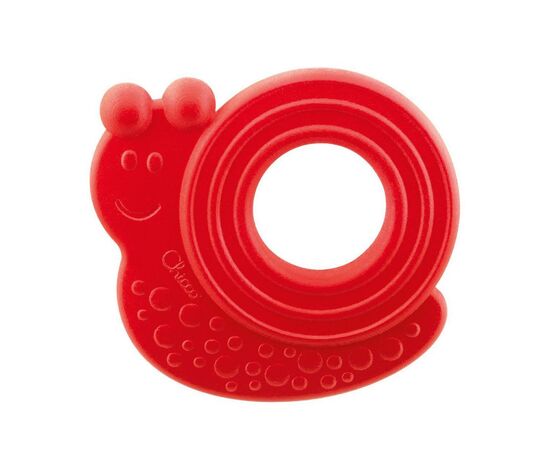Прорезыватель Chicco Улитка серии ECO+ красная (10490.00.02)