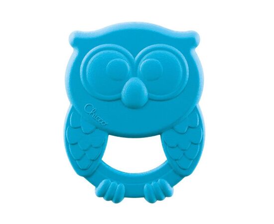 Прорізувач Chicco Сова серії ECO+ блакитни (10489.00.02)