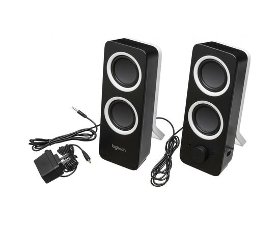 Акустическая система Logitech Z-200 Midnight Black (980-000810), изображение 4 Акустическая система Logitech Z-200 Midnight Black (980-000810), изображение 4